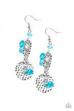 Load image into Gallery viewer, brought✽to✽you✽by✽blingflingbykat✽seaside-catch-blue-earrings✽paparazzi-accessories
