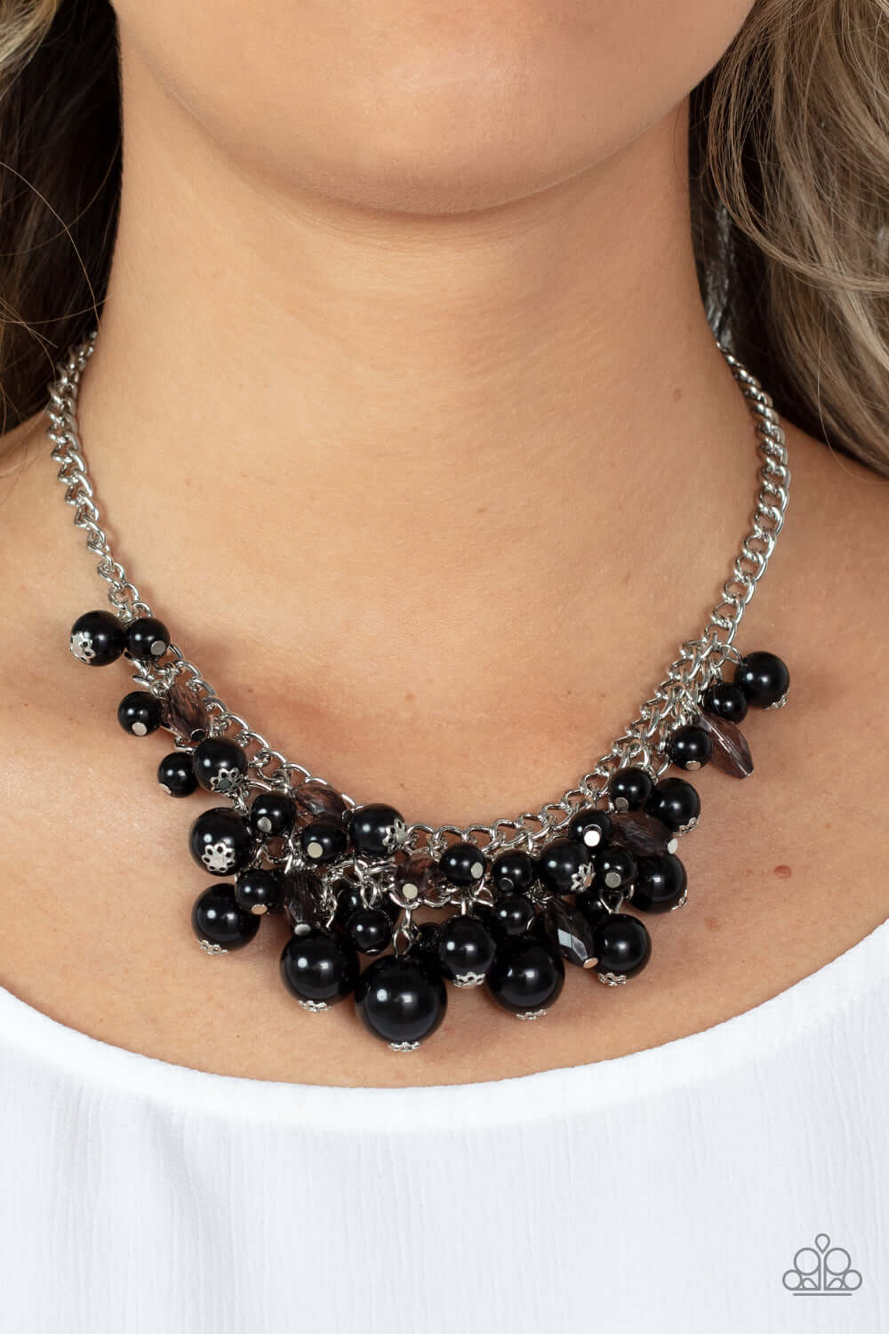 Paparazzi Accessories ❋Broadway Bustle - Black Necklace❋ Flat Rate Ship $4.50❋ - Image #2