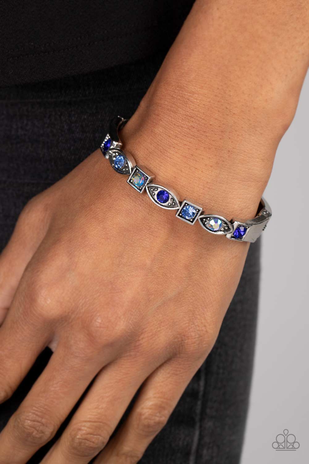 Paparazzi Accessories ❋Poetically Picturesque - Blue Bracelet❋ Flat Rate Ship $4.50❋ - Image #2