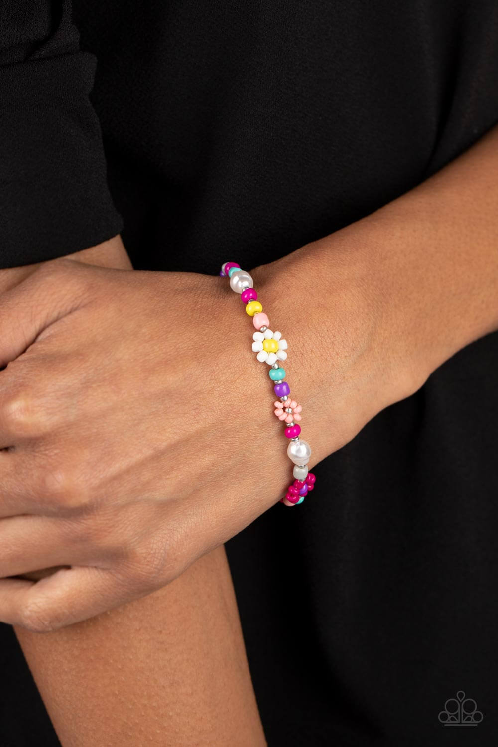 Paparazzi Accessories ❋Groovy Gerberas - Pink Bracelet❋ Flat Rate Ship $4.50❋ - Image #2