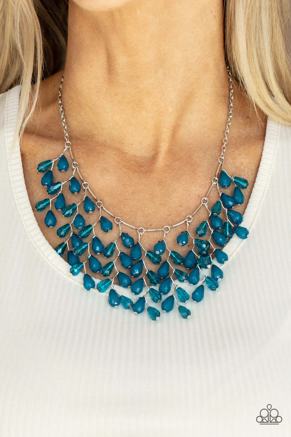 Paparazzi Accessories ❋Garden Fairytale - Blue Necklace❋ Flat Rate Ship $4.50❋ - Image #2