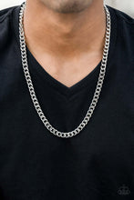 Load image into Gallery viewer, Paparazzi Accessories ✽ The Game CHAIN-ger Mens Necklace✽Flat Rate Ship $4.50✽ - Image #2
