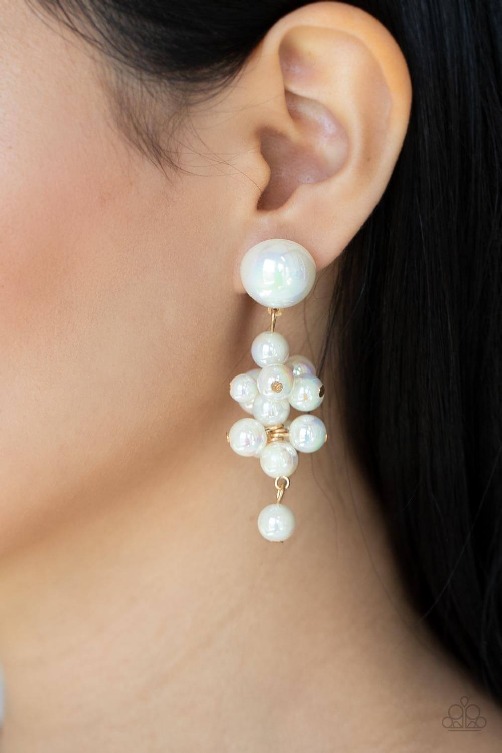 Paparazzi Accessories ❋Dont Rock The YACHT - Gold Post Earrings❋ Flat Rate Ship $4.50❋ - Image #2