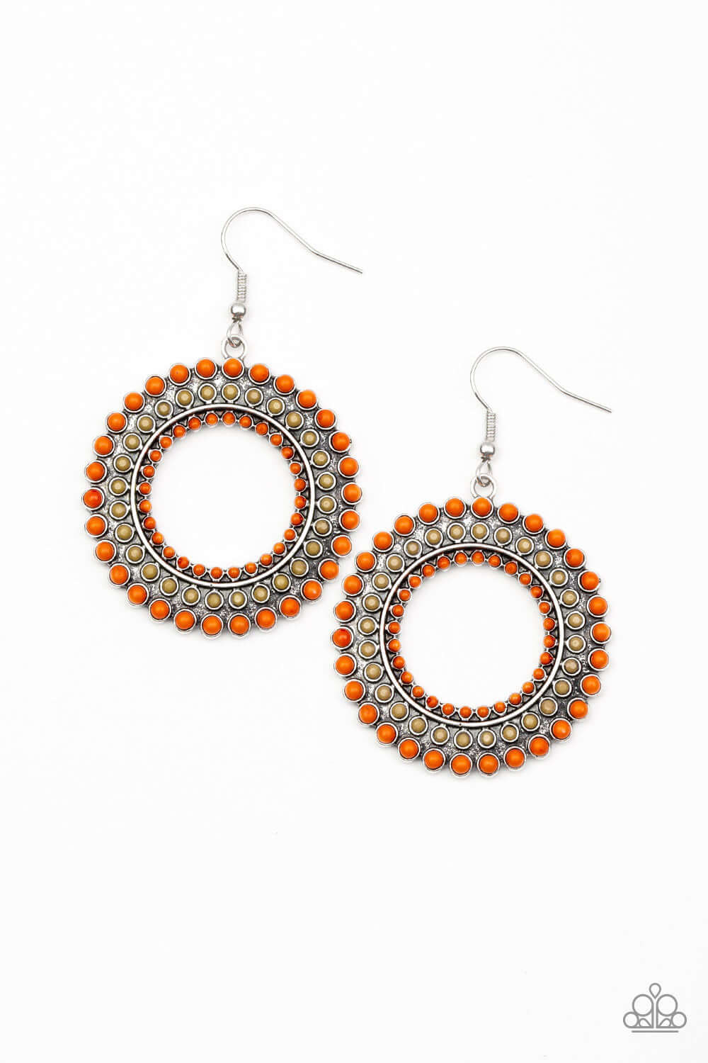 brought✽to✽you✽by✽blingflingbykat✽rural-ripple-orange-earrings✽paparazzi-accessories