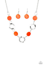 Load image into Gallery viewer, brought✽to✽you✽by✽blingflingbykat✽bermuda-bliss-orange-necklace✽paparazzi-accessories
