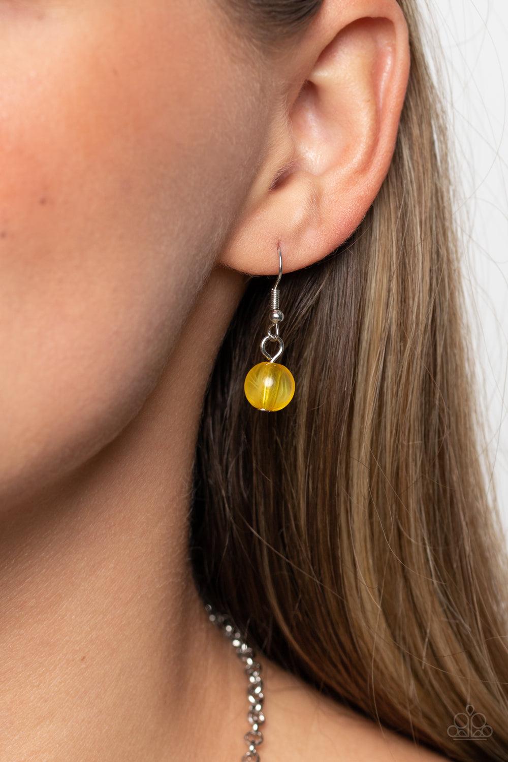 Paparazzi Accessories ❋Newly Neverland - Yellow Necklace❋ Flat Rate Ship $4.50❋ - Image #3