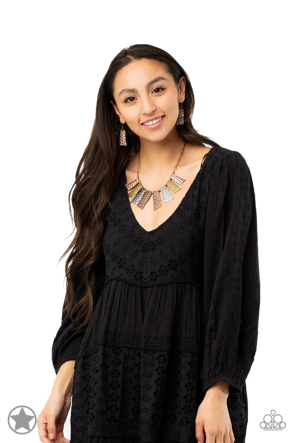 Paparazzi Accessories ❋A Fan of the Tribe Necklace❋ Flat Rate Ship $4.50❋ - Image #4