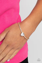 Load image into Gallery viewer, Paparazzi Accessories ❋Bedazzled Beauty - Gold Bracelet❋ Flat Rate Ship $4.50❋ - Image #2

