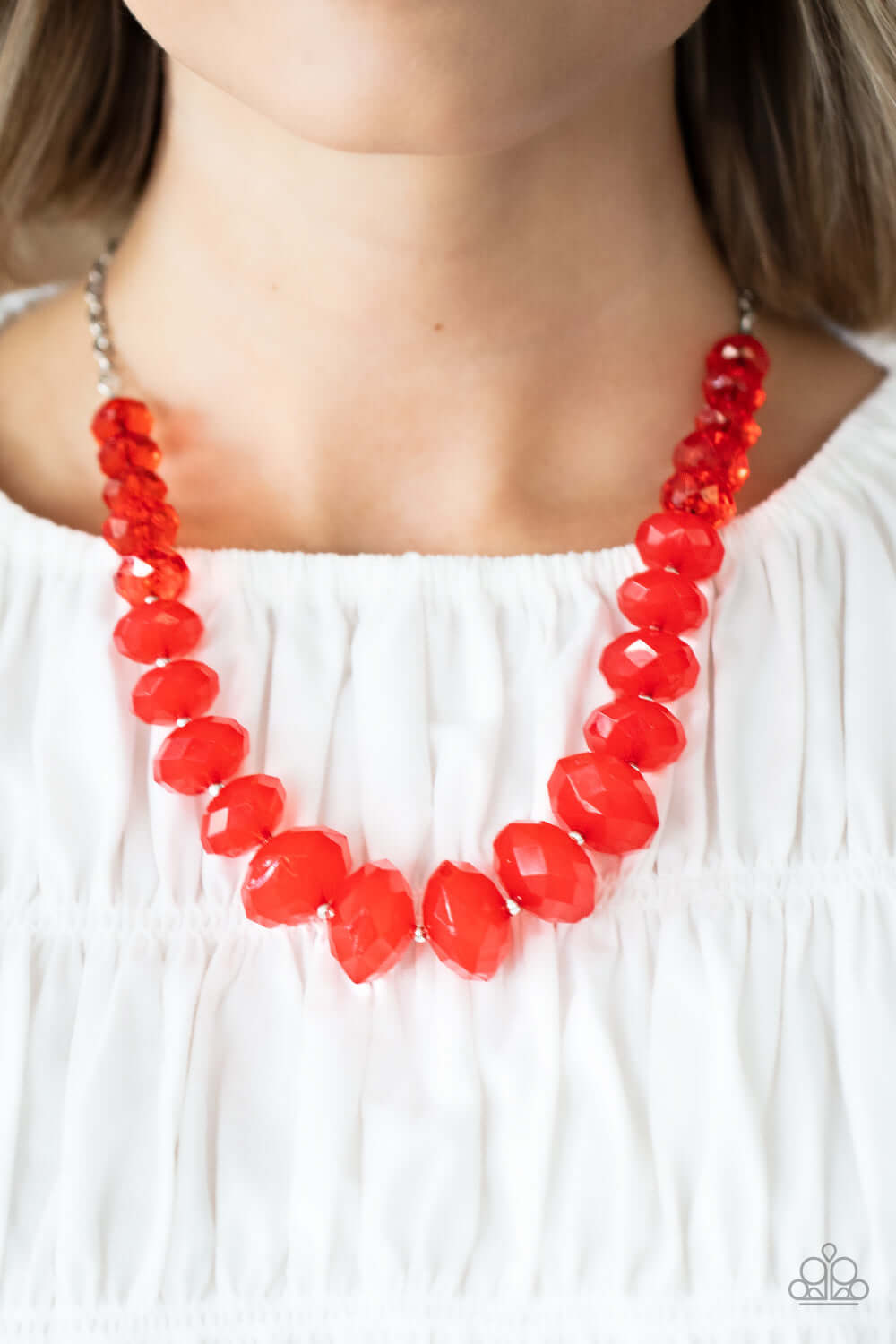 Paparazzi Accessories ❋Happy-GLOW-Lucky - Red Necklace❋ Flat Rate Ship $4.50❋ - Image #2