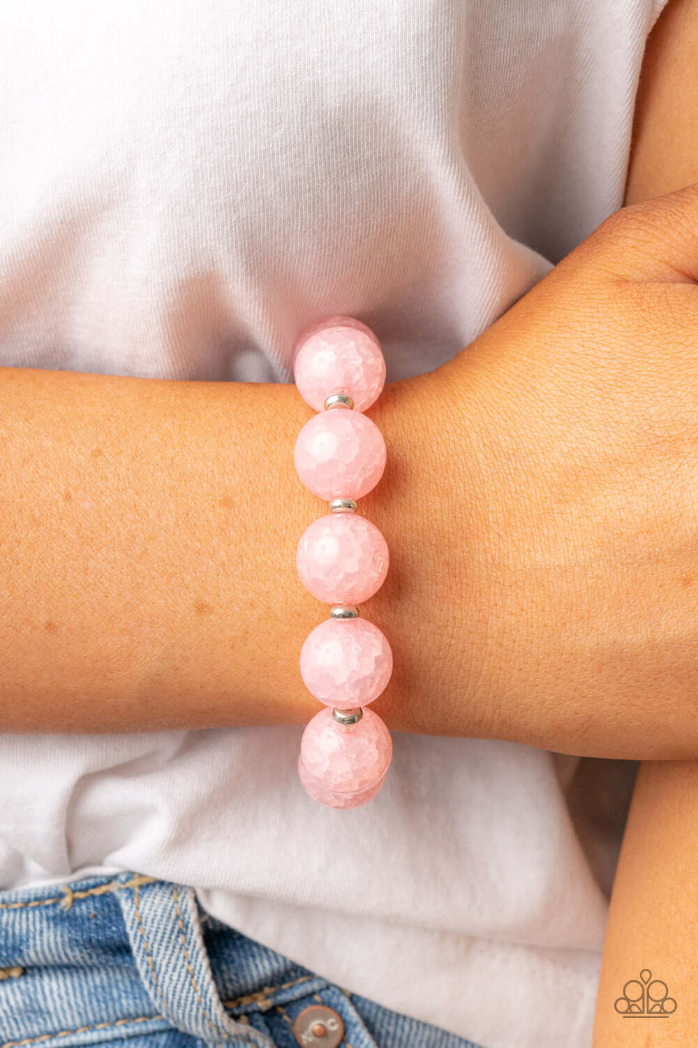 Paparazzi Accessories ❋Arctic Affluence - Pink Bracelet❋ Flat Rate Ship $4.50❋ - Image #2