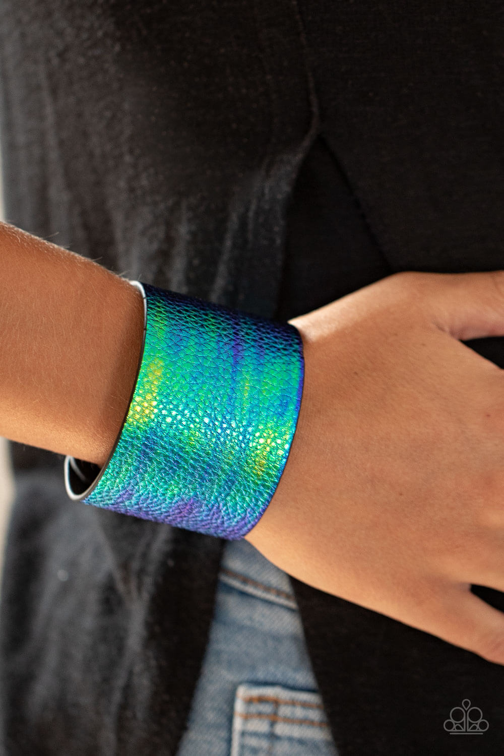 Paparazzi Accessories ✽ Cosmo Cruise - Blue Bracelet✽Flat Rate Ship $4.50✽ - Image #2