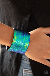 Paparazzi Accessories ✽ Cosmo Cruise - Blue Bracelet✽Flat Rate Ship $4.50✽ - Image #2