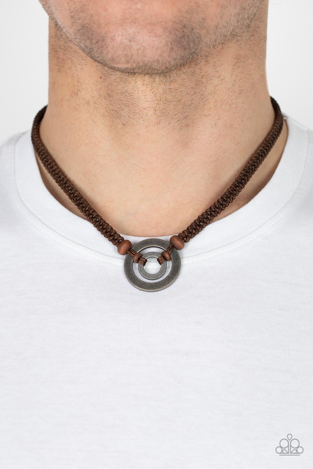 Paparazzi Accessories ❋Rural Reef - Brown Necklace❋ Flat Rate Ship $4.50❋ - Image #2