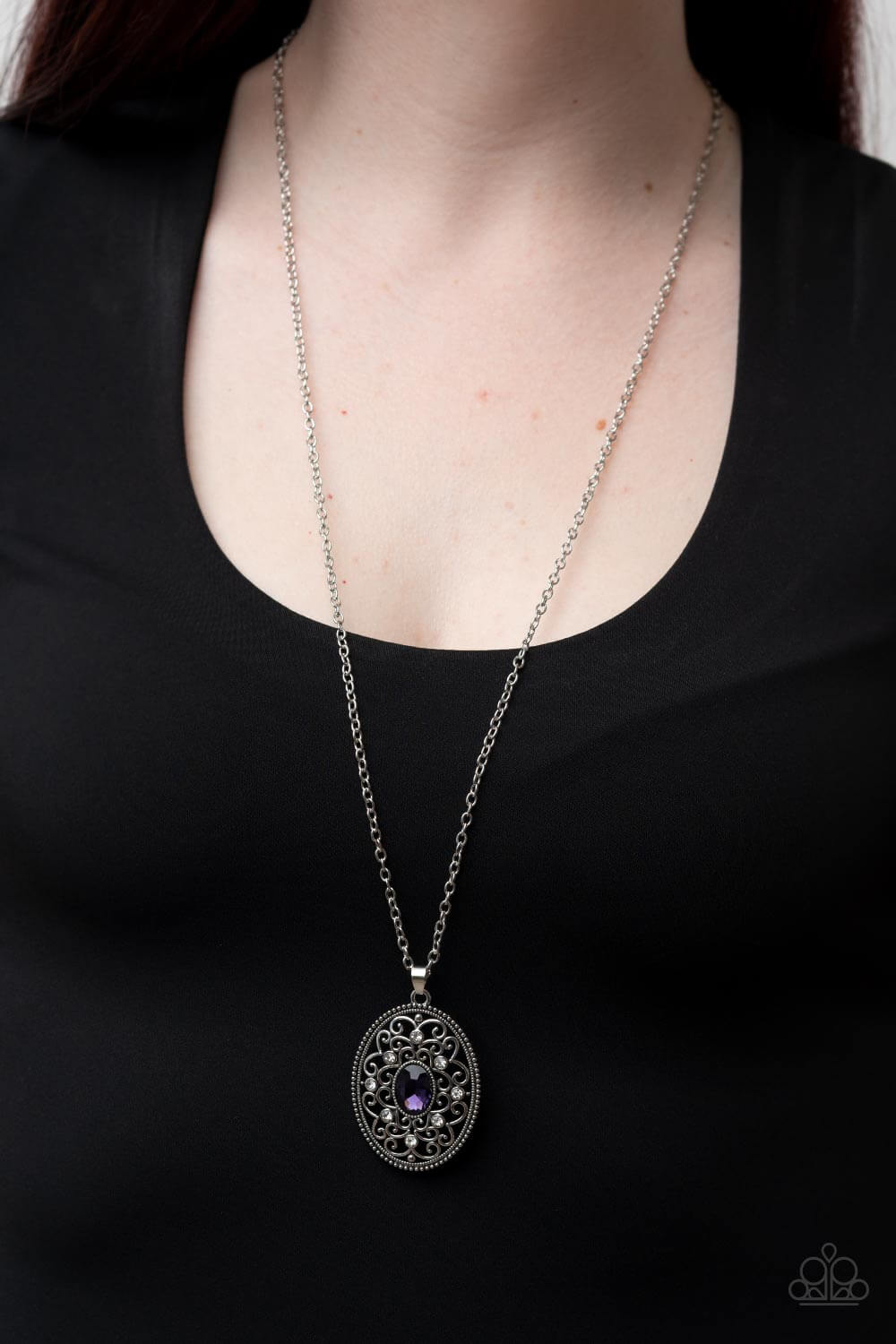 Paparazzi Accessories ❋Sonata Swing - Purple Necklace❋ Flat Rate Ship $4.50❋ - Image #2