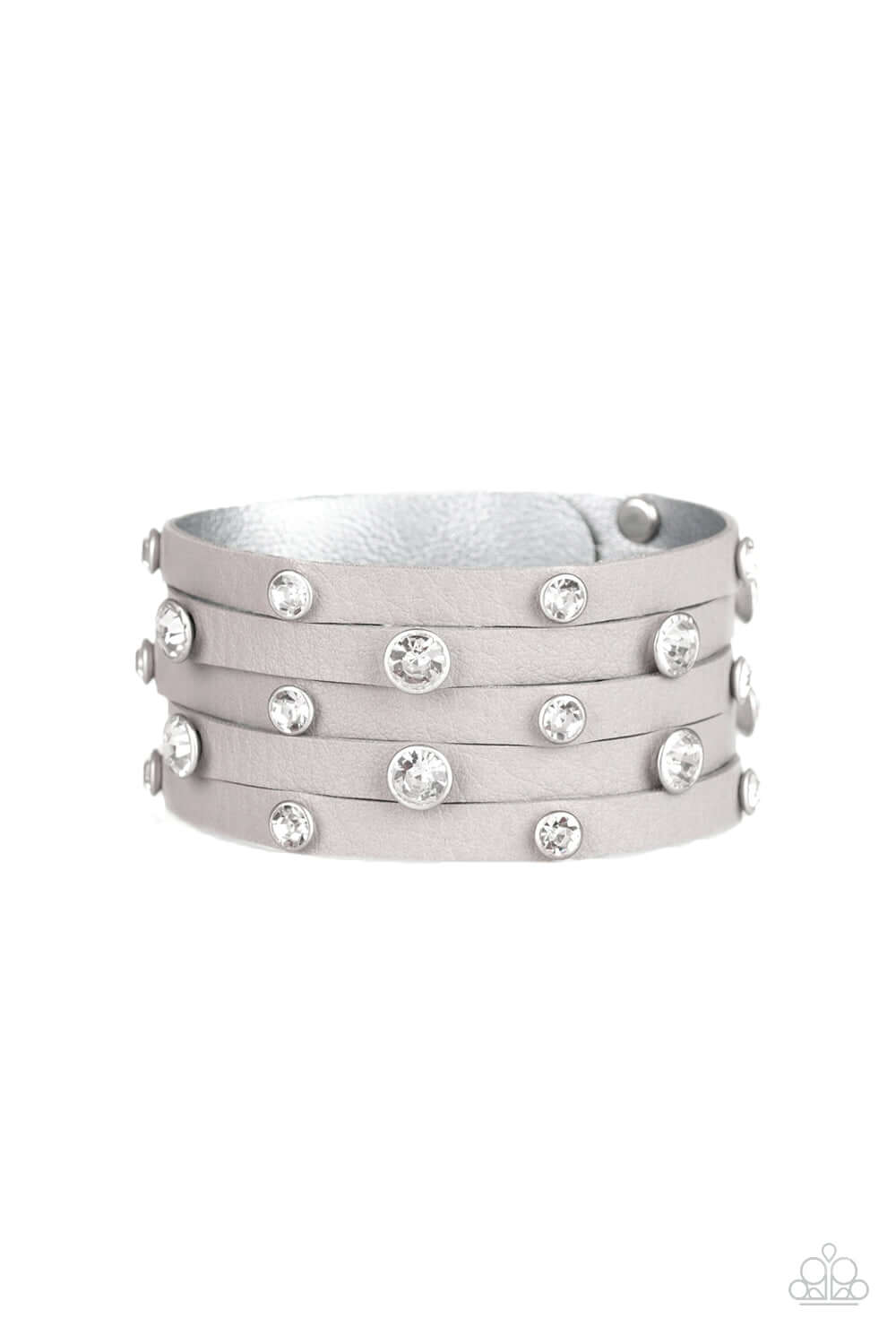 brought✽to✽you✽by✽blingflingbykat✽rhinestone-reputation-silver-bracelet✽paparazzi-accessories