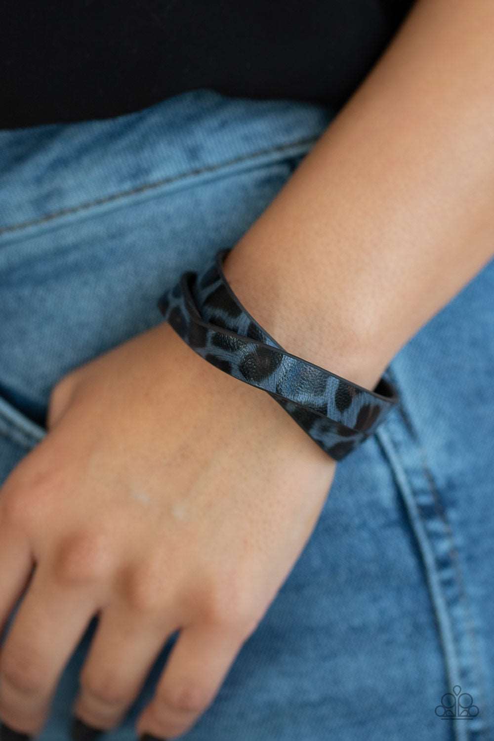 Paparazzi Accessories ✽ All GRRirl - Blue Bracelet✽Flat Rate Ship $4.50✽