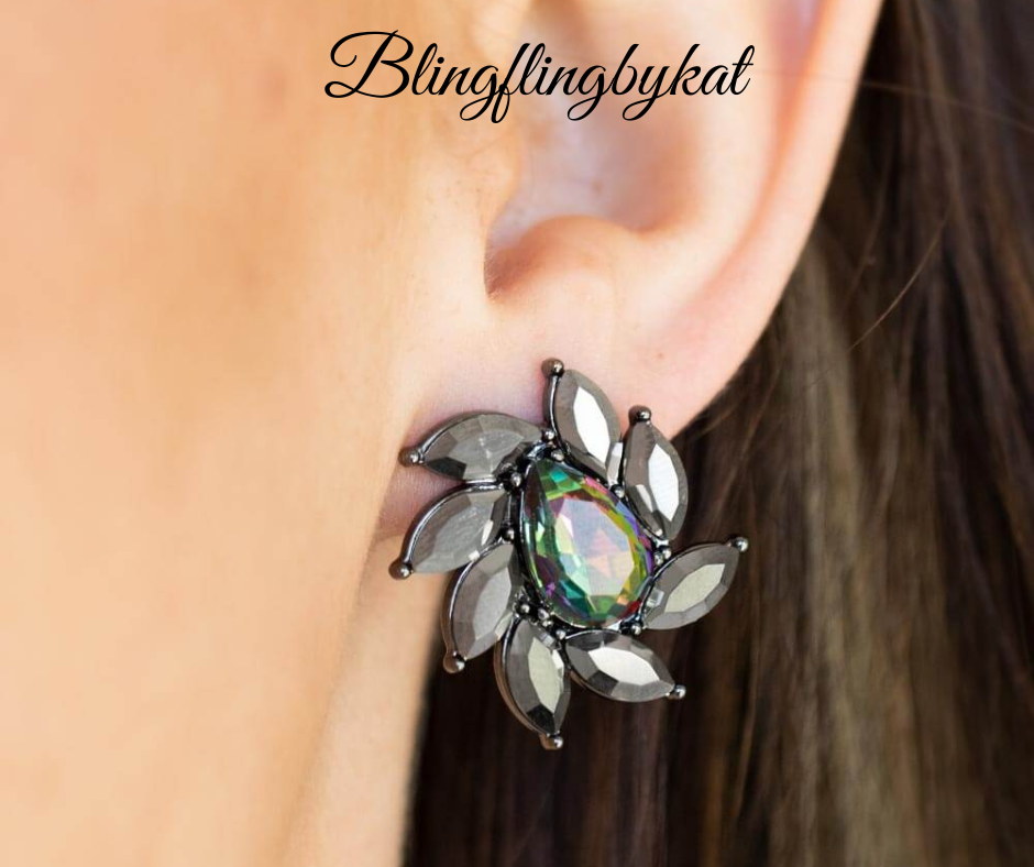 Paparazzi Accessories ❋Sophisticated Swirl - Multi Clip-On❋ Flat Rate Ship $4.50❋ - Image #1