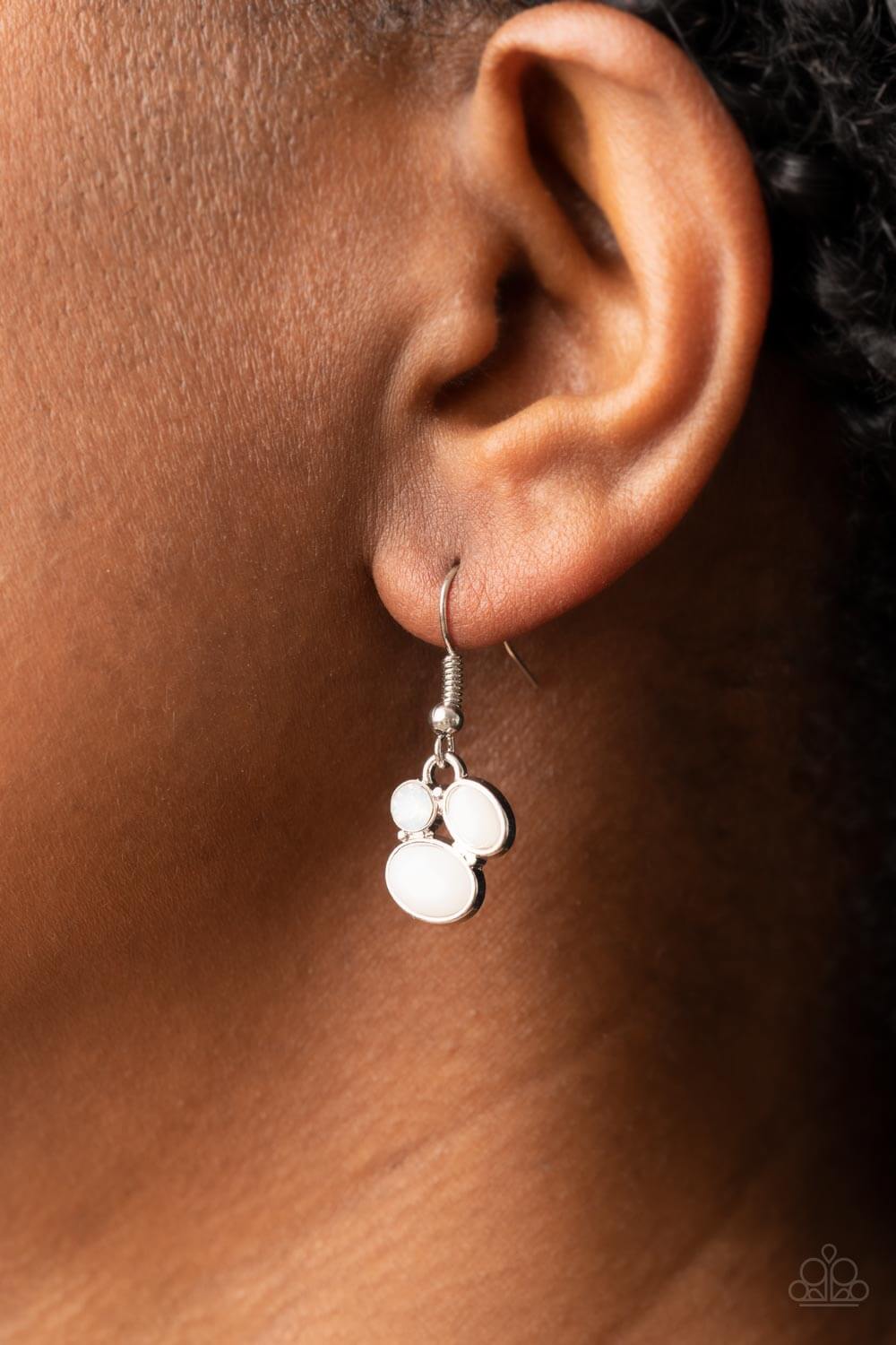 Paparazzi Accessories ❋Fairytale Forte - White Necklace❋ Flat Rate Ship $4.50❋ - Image #3