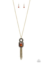 Load image into Gallery viewer, brought✽to✽you✽by✽blingflingbykat✽a-good-talisman-is-hard-to-find-brown-necklace✽paparazzi-accessories
