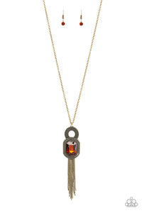 brought✽to✽you✽by✽blingflingbykat✽a-good-talisman-is-hard-to-find-brown-necklace✽paparazzi-accessories