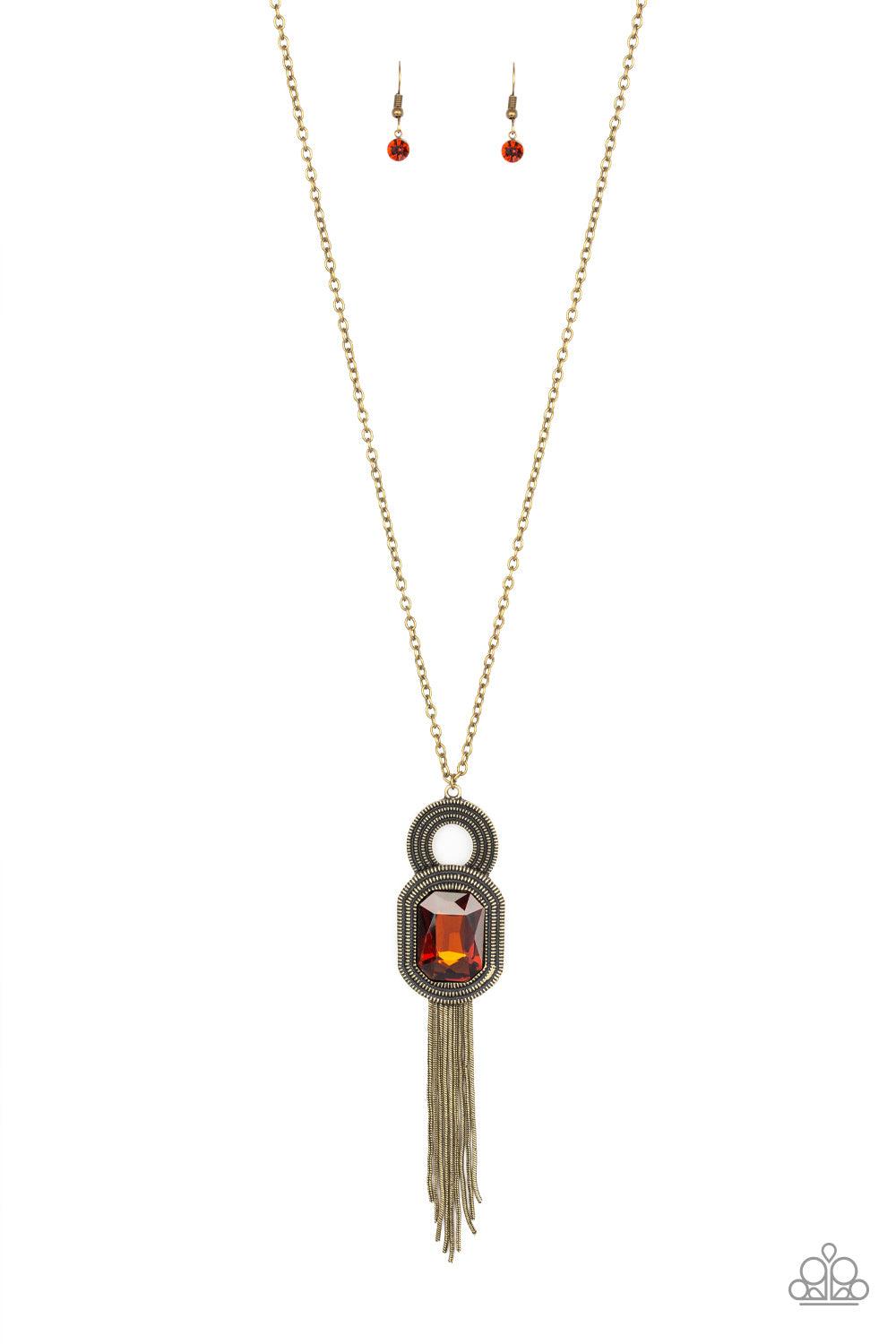brought✽to✽you✽by✽blingflingbykat✽a-good-talisman-is-hard-to-find-brown-necklace✽paparazzi-accessories