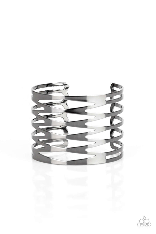 brought✽to✽you✽by✽blingflingbykat✽keep-them-on-edge-black-bracelet✽paparazzi-accessories