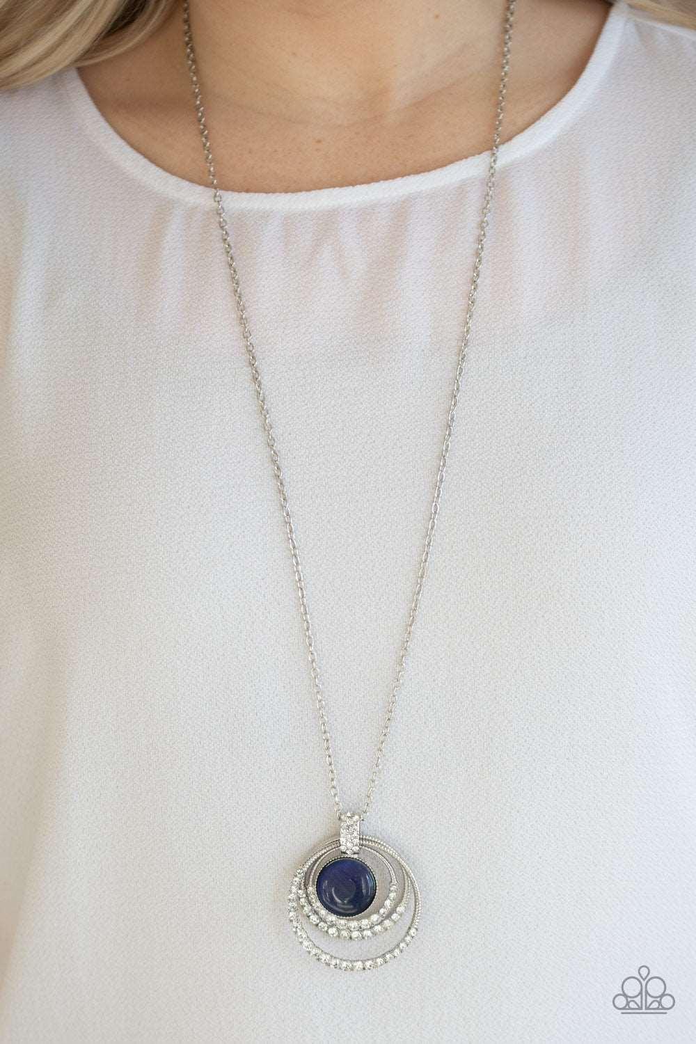 Paparazzi Accessories ✽ A Diamond A Day - Blue Necklace✽Flat Rate Ship $4.50✽