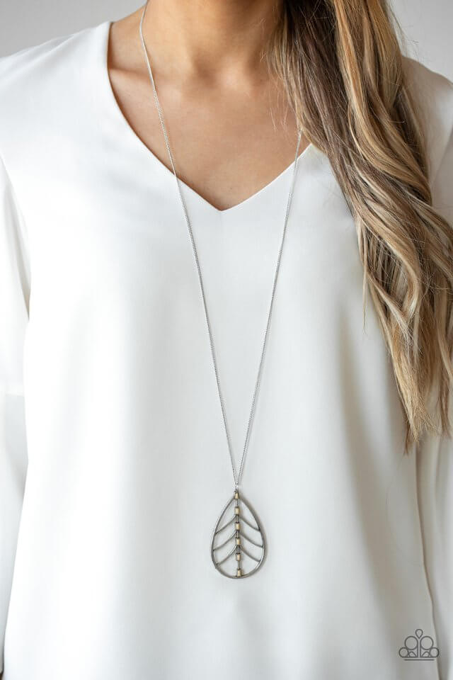 Paparazzi Accessories ❋Forest Flair - Brown Necklace❋ Flat Rate Ship $4.50❋ - Image #2