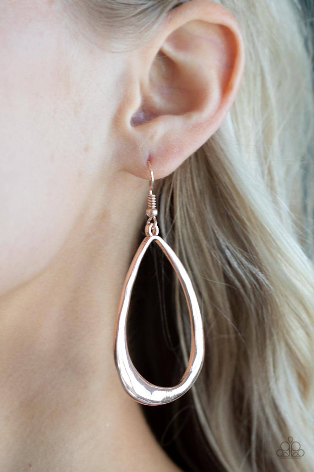 Paparazzi Accessories ❋ARTISAN Gallery - Rose Gold Earrings❋ Flat Rate Ship $4.50❋ - Image #2