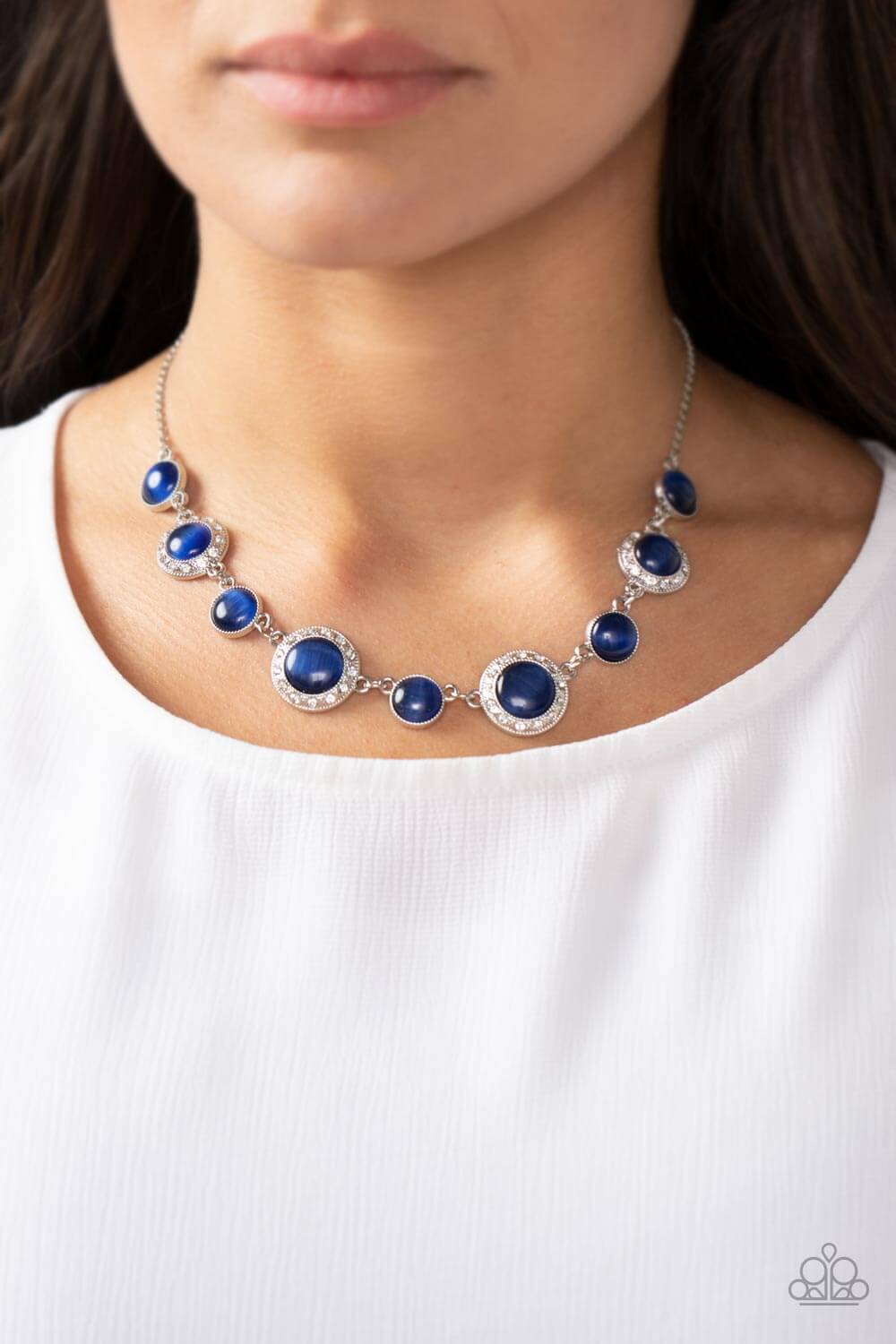 Paparazzi Accessories ❋Too Good to BEAM True - Blue Necklace❋ Flat Rate Ship $4.50❋ - Image #2