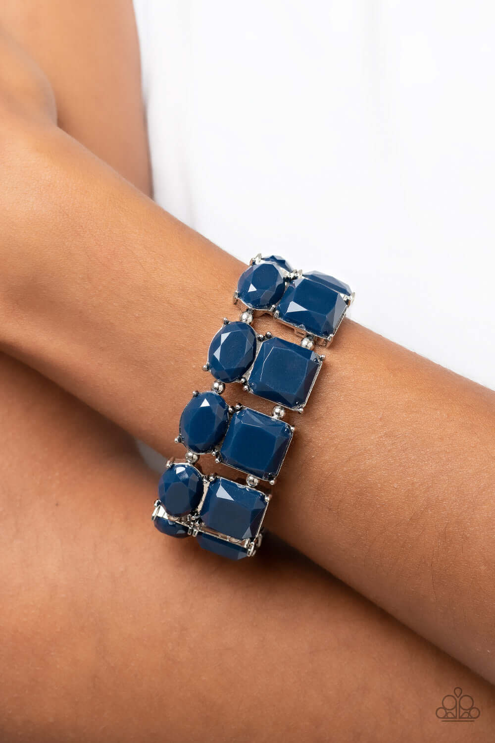 Paparazzi Accessories ❋Dont Forget Your Toga - Blue Bracelet❋ Flat Rate Ship $4.50❋ - Image #2