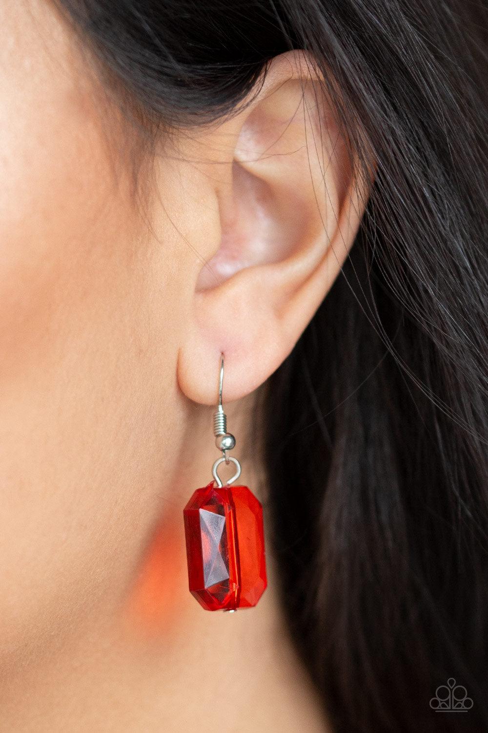 Paparazzi Accessories ✽ ICE Versa - Red Necklace✽Flat Rate Ship $4.50✽ - Image #3