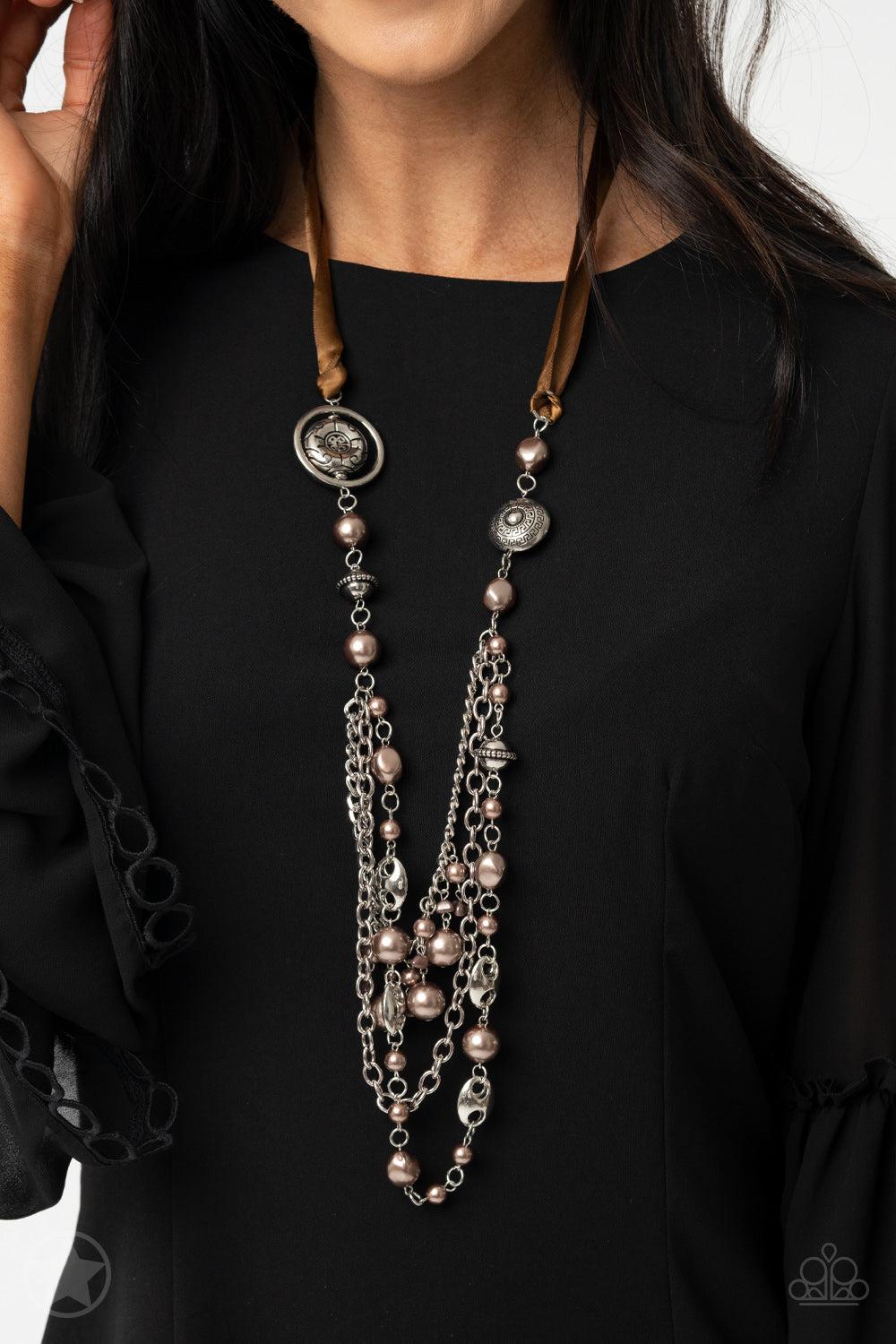 Paparazzi Accessories ❋All The Trimmings - Brown Necklace❋ Flat Rate Ship $4.50❋ - Image #2