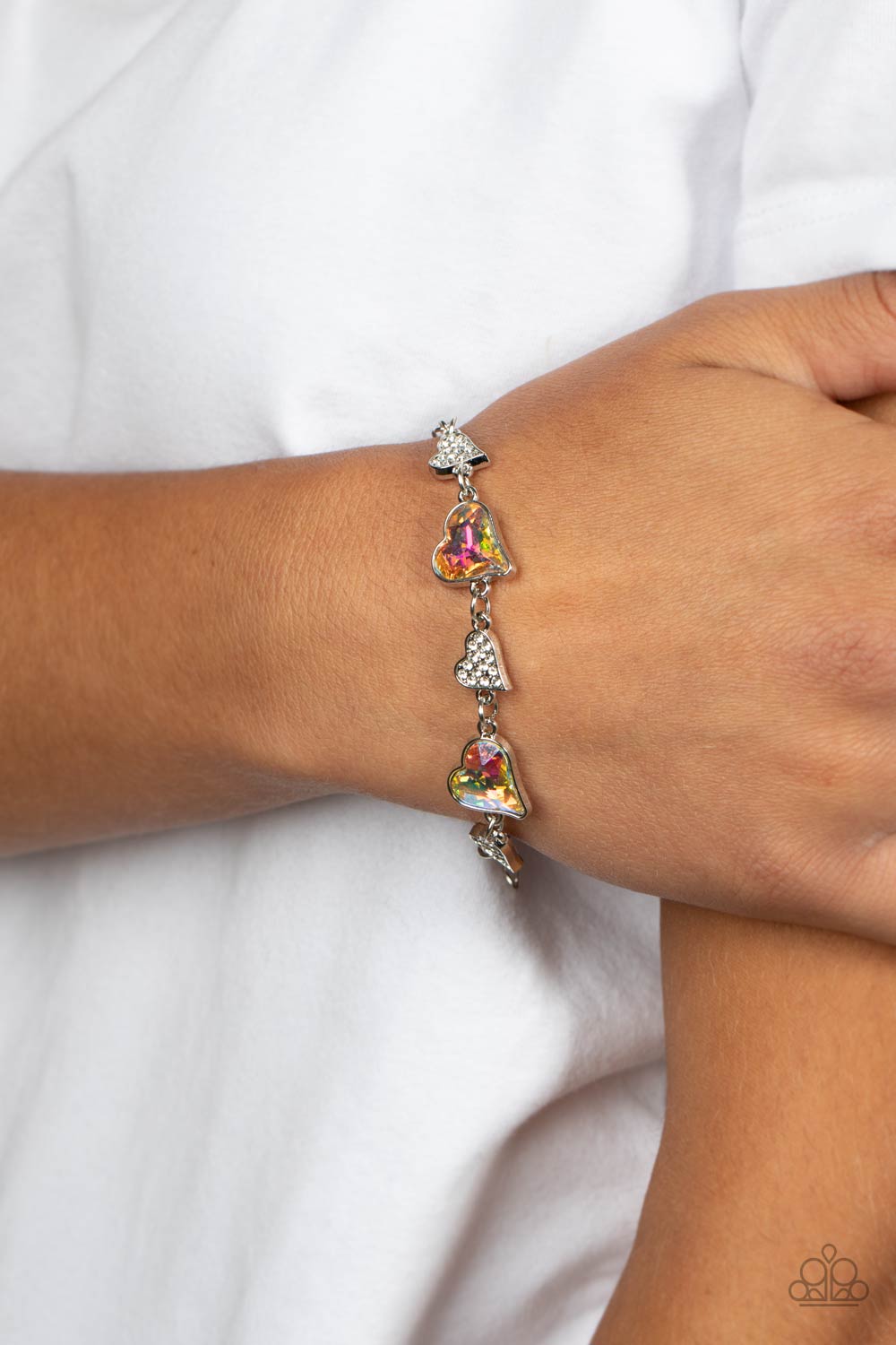Paparazzi Accessories ❋Cluelessly Crushing - Multi Bracelet❋ Flat Rate Ship $4.50❋ - Image #2