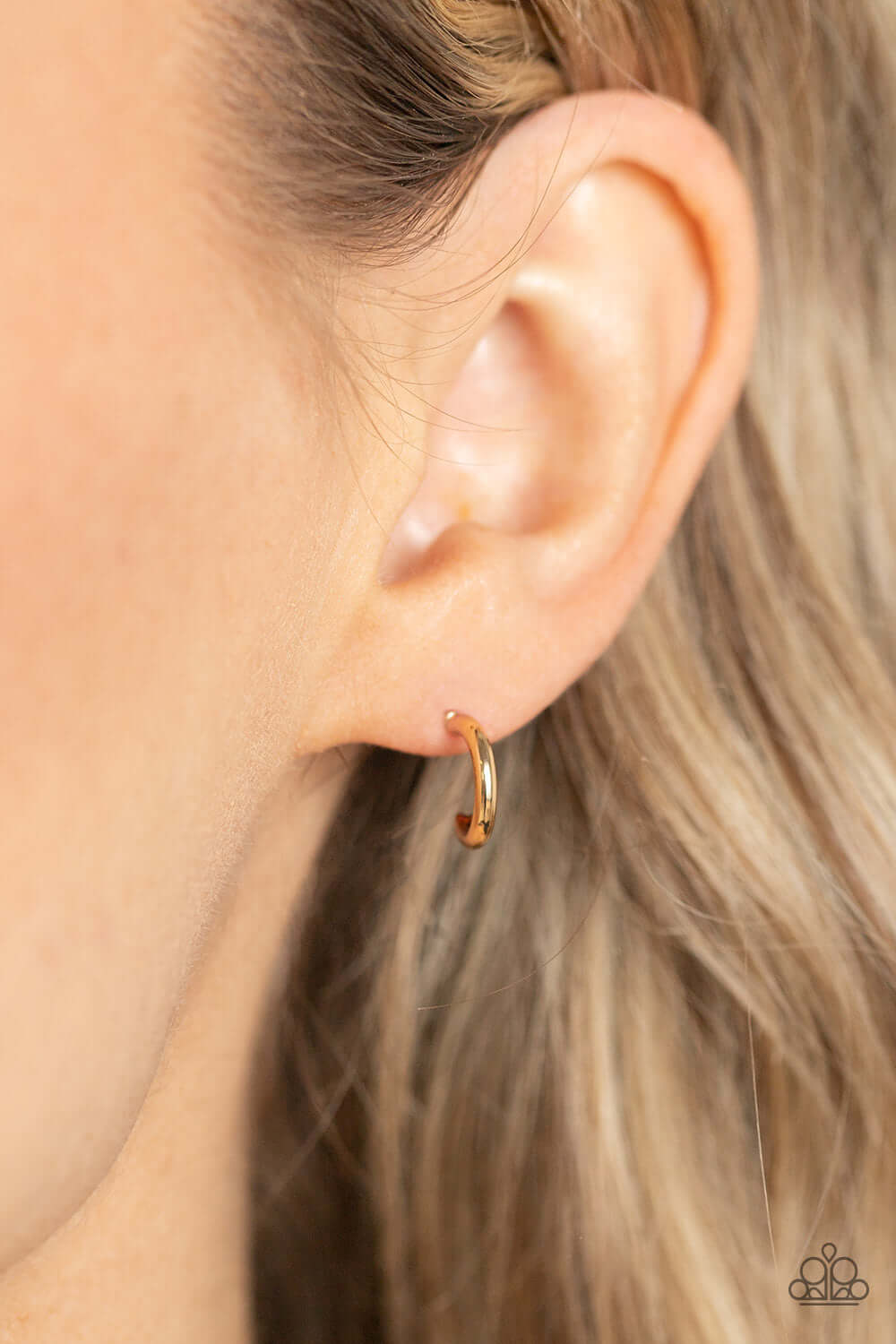 Paparazzi Accessories ❋Skip the Small Talk - Gold Earrings❋ Flat Rate Ship $4.50❋ - Image #2
