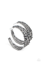 Load image into Gallery viewer, brought-to-you-by-blingflingbykat-cosmopolitan-cool-black-earrings-paparazzi-accessories-
