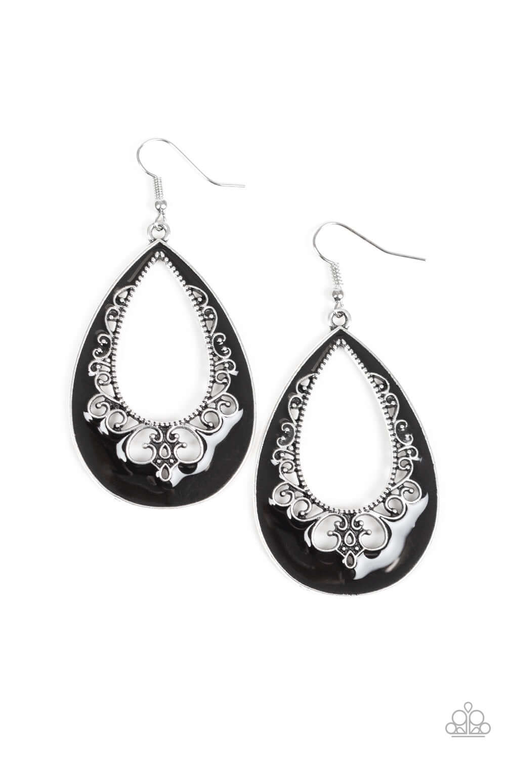 brought✽to✽you✽by✽blingflingbykat✽compliments-to-the-chic-black-earrings✽paparazzi-accessories