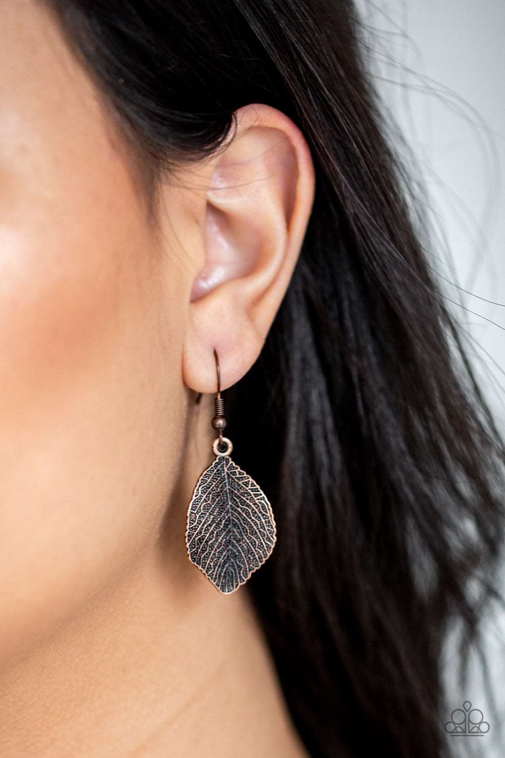 Paparazzi Accessories ✽ A True Be-LEAF-er - Copper Necklace✽Flat Rate Ship $4.50✽