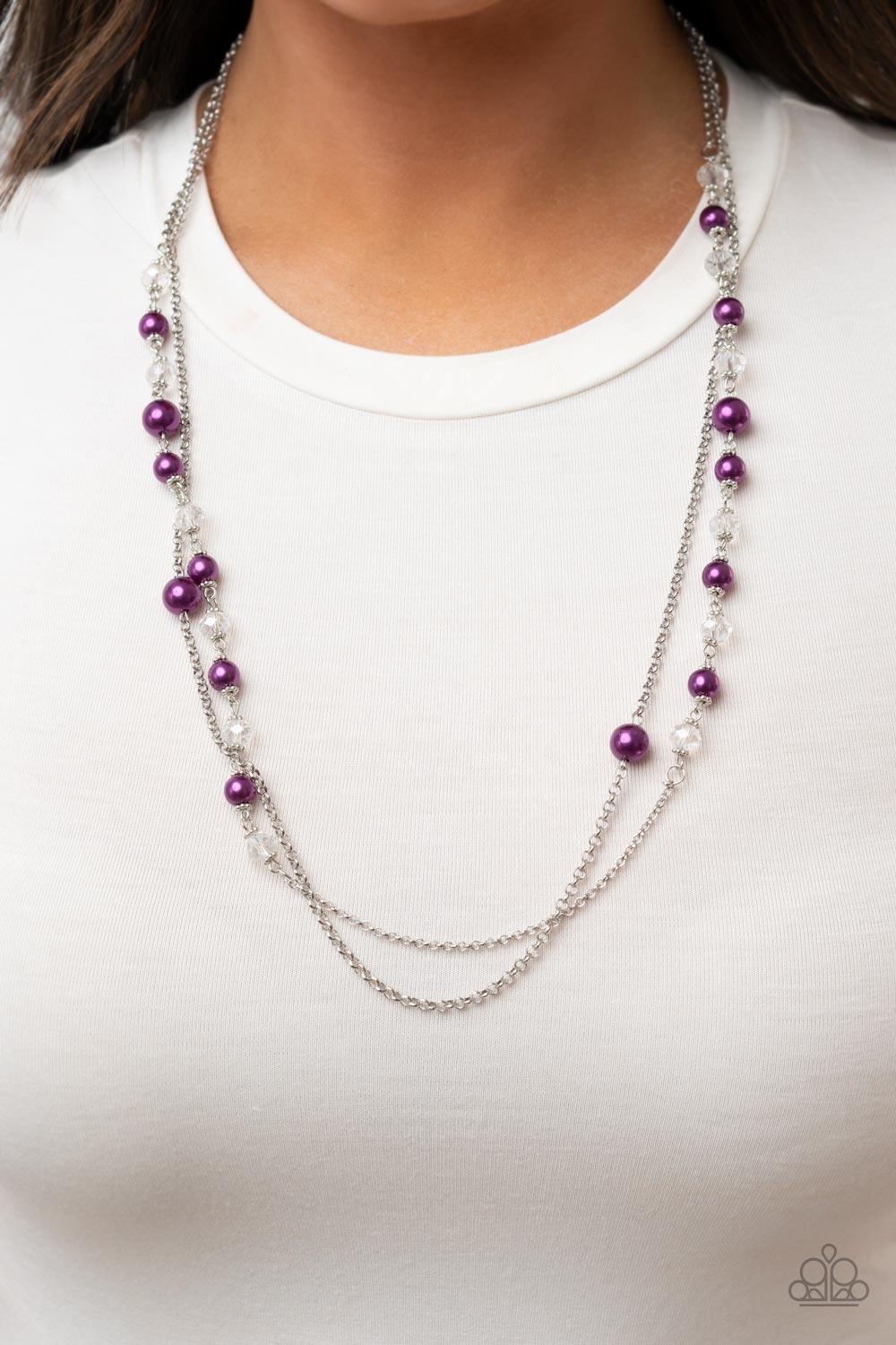 Paparazzi Accessories ❋Venice Vanity - Purple Necklace❋ Flat Rate Ship $4.50❋ - Image #2