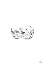 Load image into Gallery viewer, brought✽to✽you✽by✽blingflingbykat✽looking-for-trouble-white-bracelet✽paparazzi-accessories
