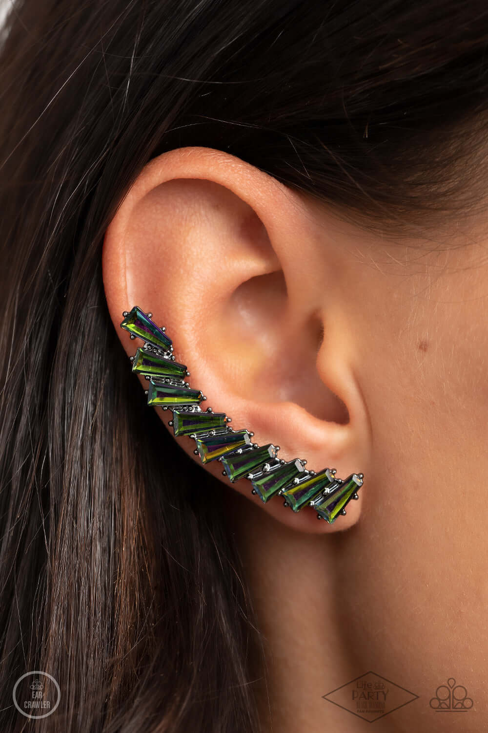 Paparazzi Accessories ❋I Think ICE Can - Multi Post Earrings❋ Flat Rate Ship $4.50❋ - Image #2
