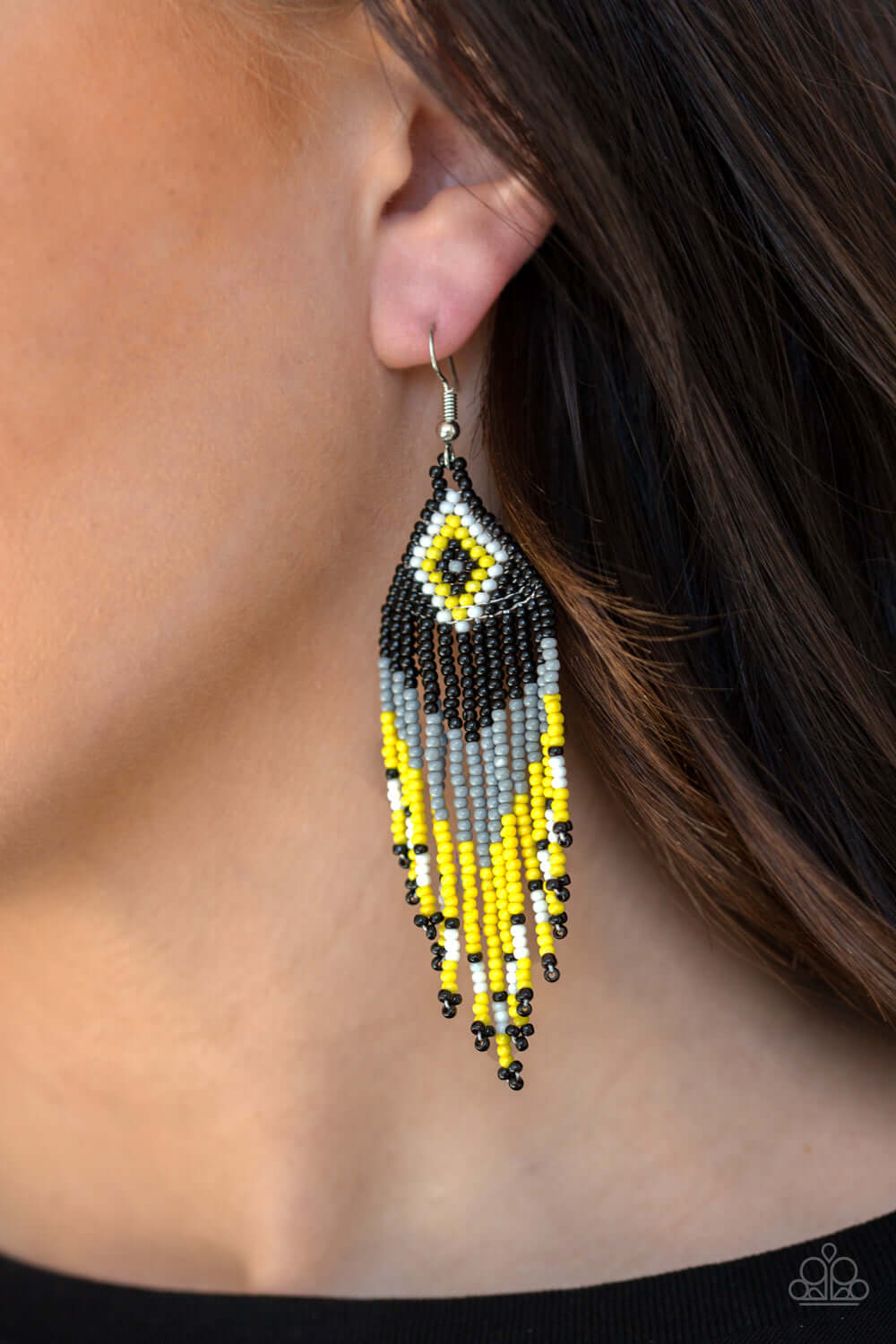 Paparazzi Accessories ✽ Wind Blown Wanderer - Multi Earrings✽Flat Rate Ship $4.50✽ - Image #2