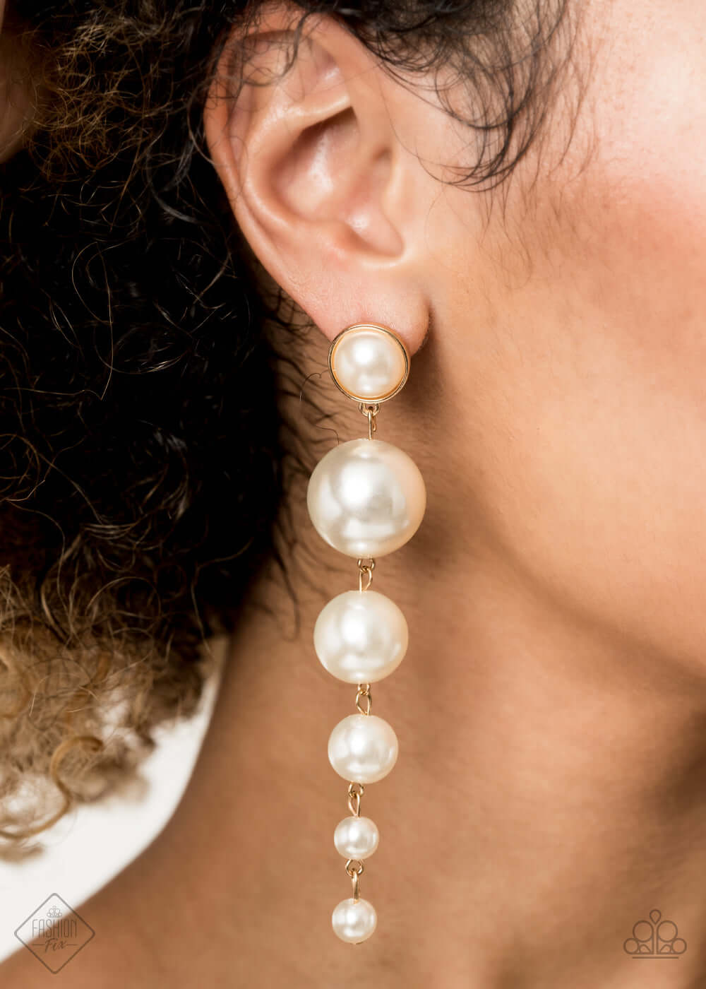 Paparazzi Accessories ✽ Living a WEALTHY Lifestyle - Gold Post Earrings✽Flat Rate Ship $4.50✽ - Image #2