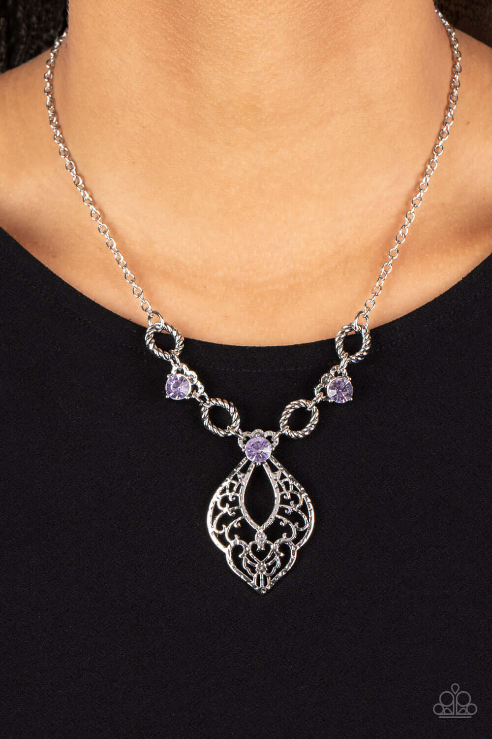 Paparazzi Accessories ❋Contemporary Connections - Purple Necklace❋ Flat Rate Ship $4.50❋ - Image #2