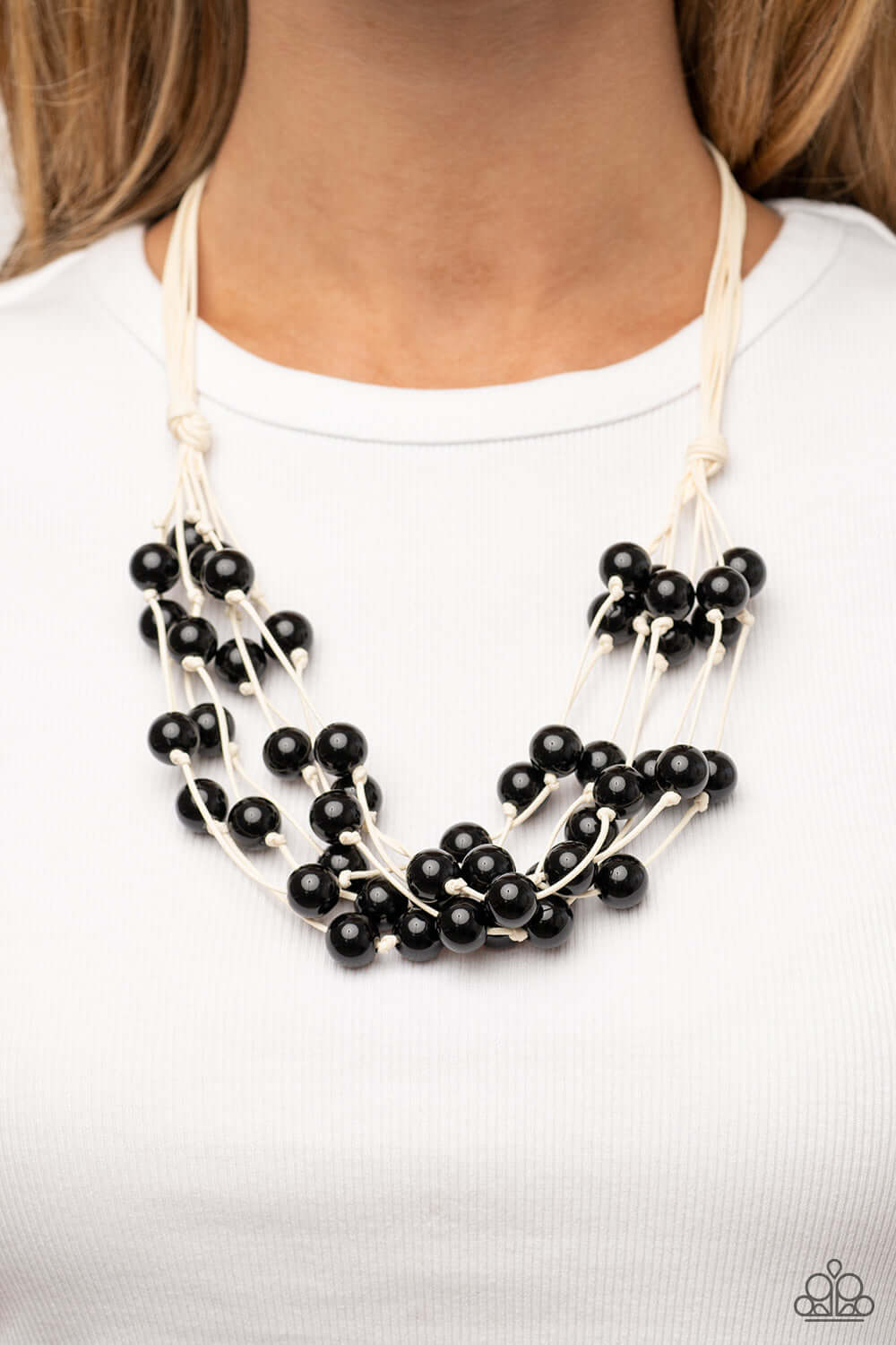 Paparazzi Accessories ❋Yacht Catch - Black Necklace❋ Flat Rate Ship $4.50❋ - Image #2