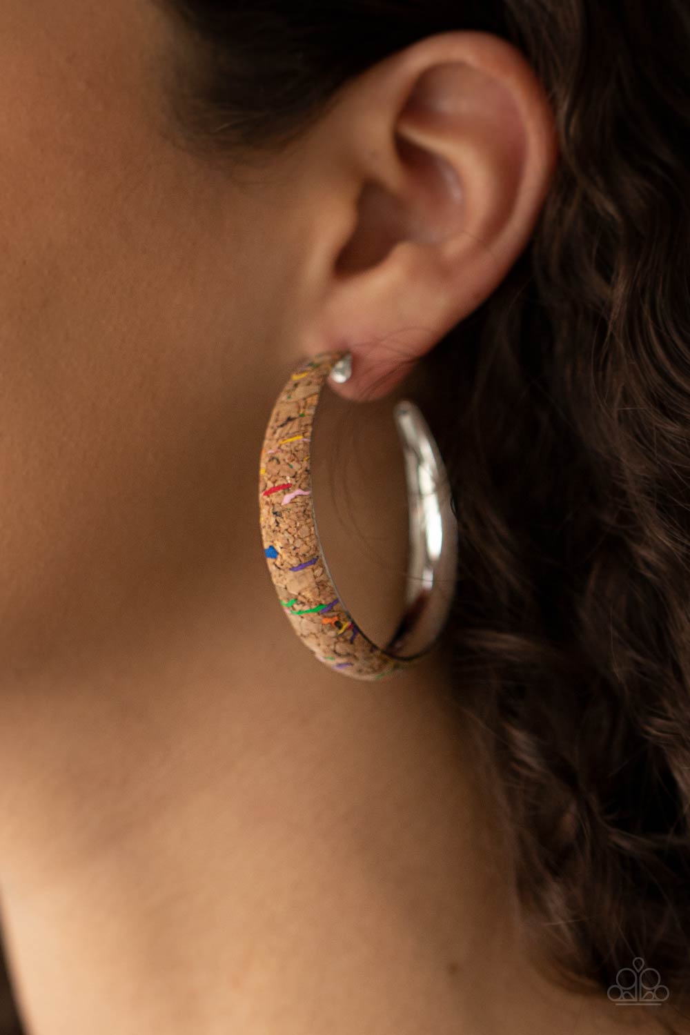 Paparazzi Accessories ❋A CORK In The Road - Multi Earrings❋ Flat Rate Ship $4.50❋ - Image #2