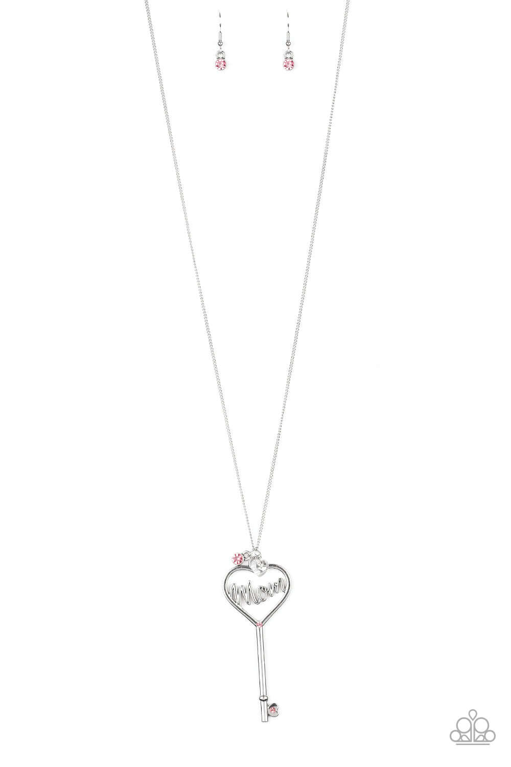 brought✽to✽you✽by✽blingflingbykat✽the-key-to-moms-heart-pink-necklace✽paparazzi-accessories