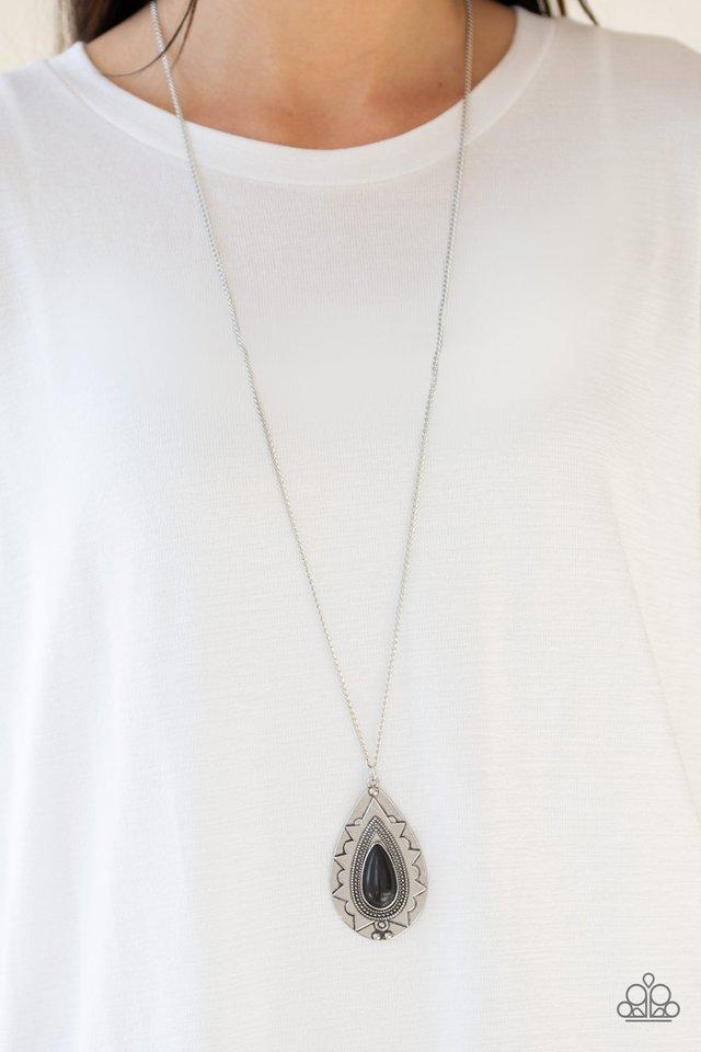 Paparazzi Accessories ❋Sedona Solstice - Black Necklace❋ Flat Rate Ship $4.50❋ - Image #2
