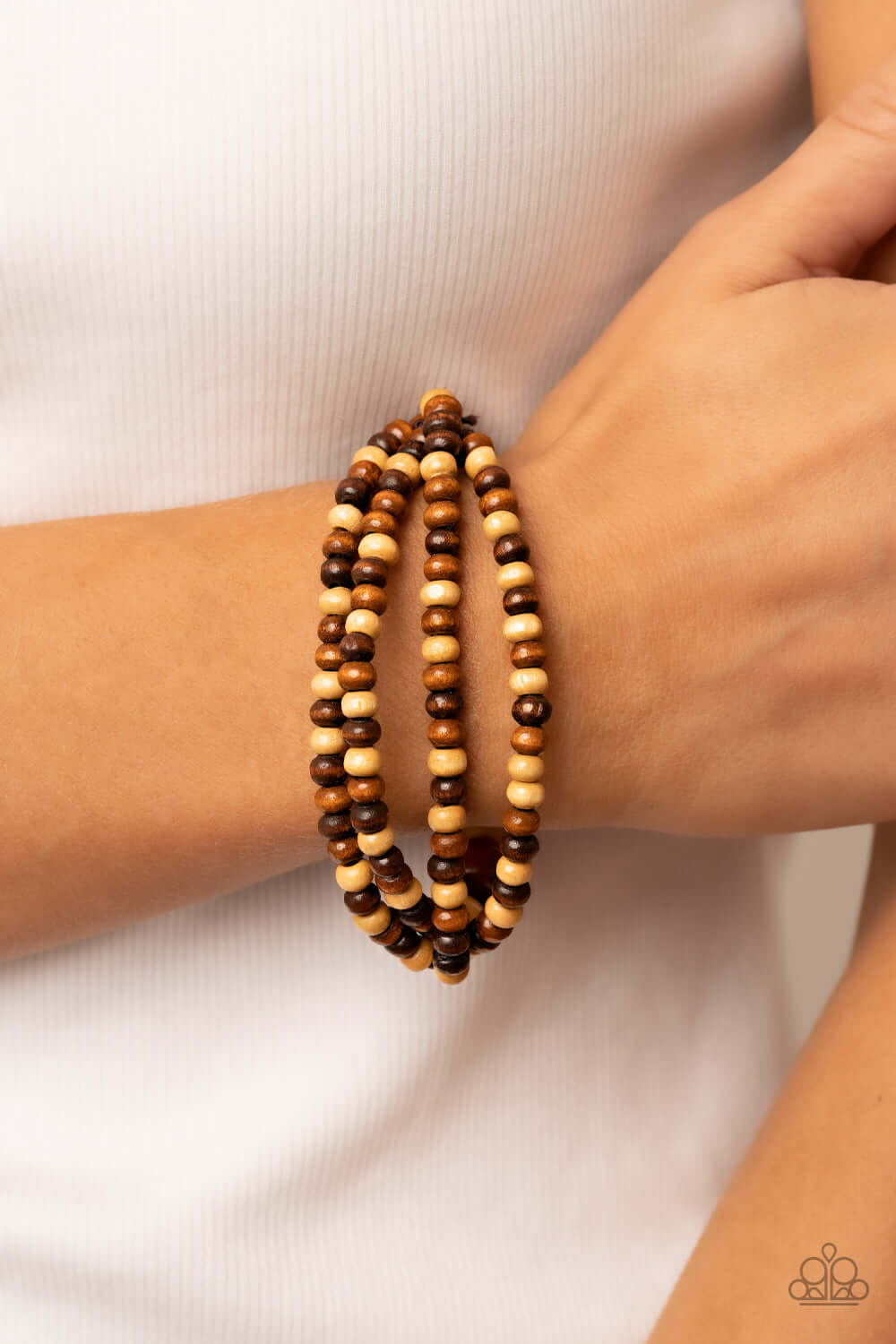 Paparazzi Accessories ❋Oceania Oasis - Brown Bracelet❋ Flat Rate Ship $4.50❋ - Image #2