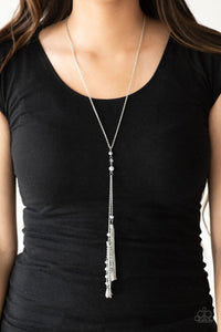 Paparazzi Accessories ❋Timeless Tassels - Silver Necklace❋ Flat Rate Ship $4.50❋ - Image #2